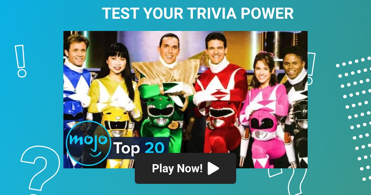 Top 20 Best Power Rangers Series | Trivia on WatchMojo.com
