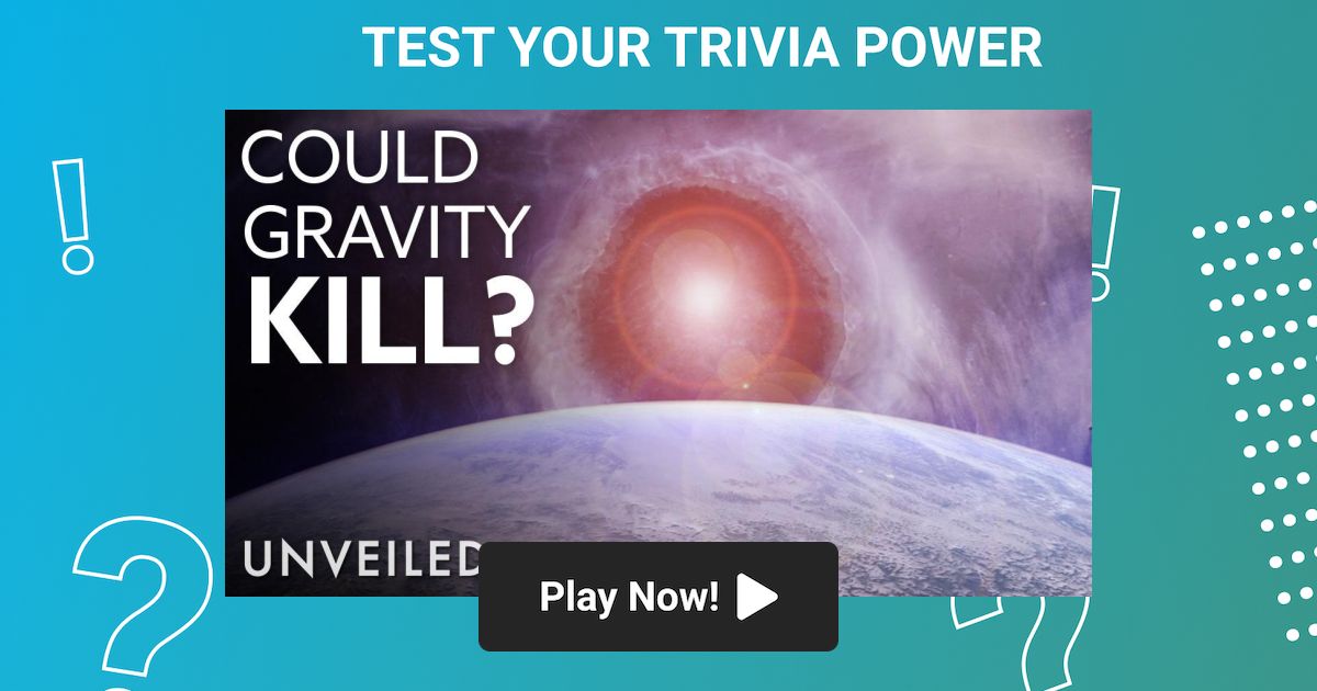 WatchMojo Trivia Could an Explosive Gravity Wave Ever Kill Us All