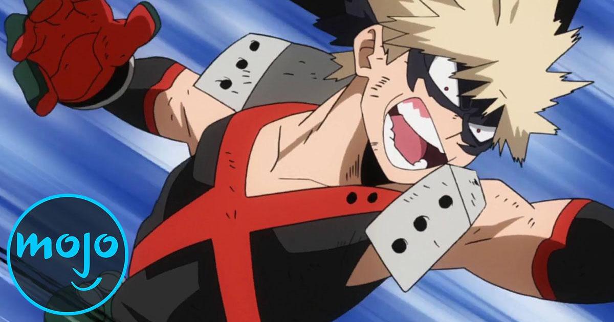 Top 10 My Hero Academia Fights (Ft. The Voice of Bakugo, Clifford Chapin!) | Videos on WatchMojo.com