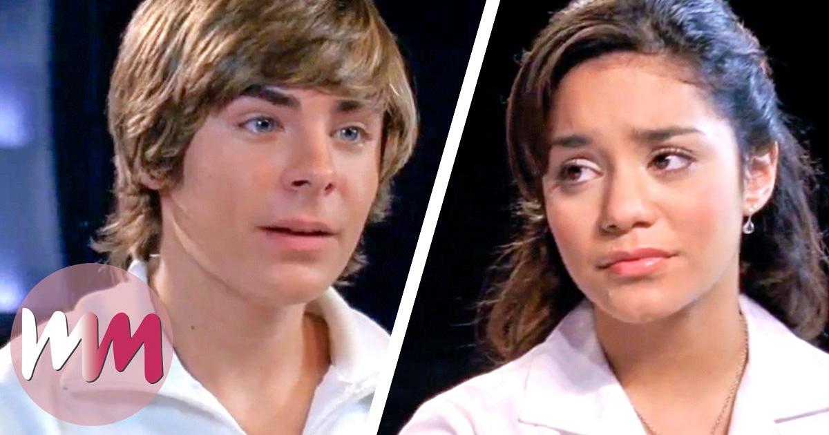 Top 10 Troy Gabriella High School Musical Moments Watchmojo Com