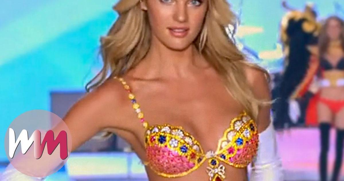 Ambrosio models latest Victoria's Secret Fantasy Bra