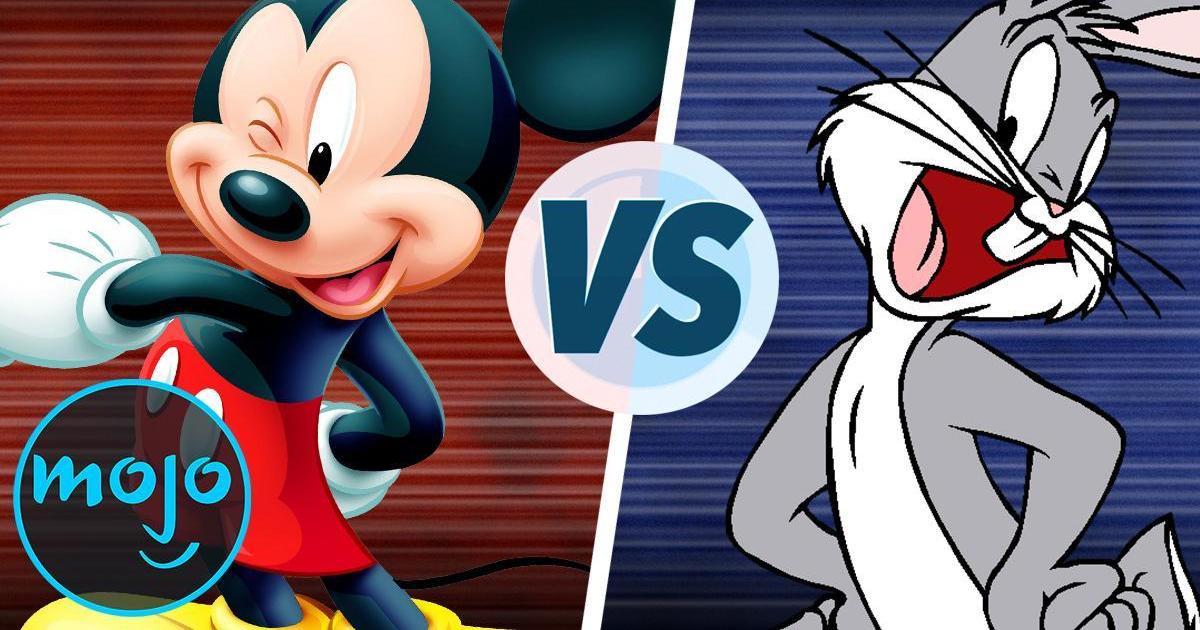 Mickey Mouse vs Bugs Bunny 