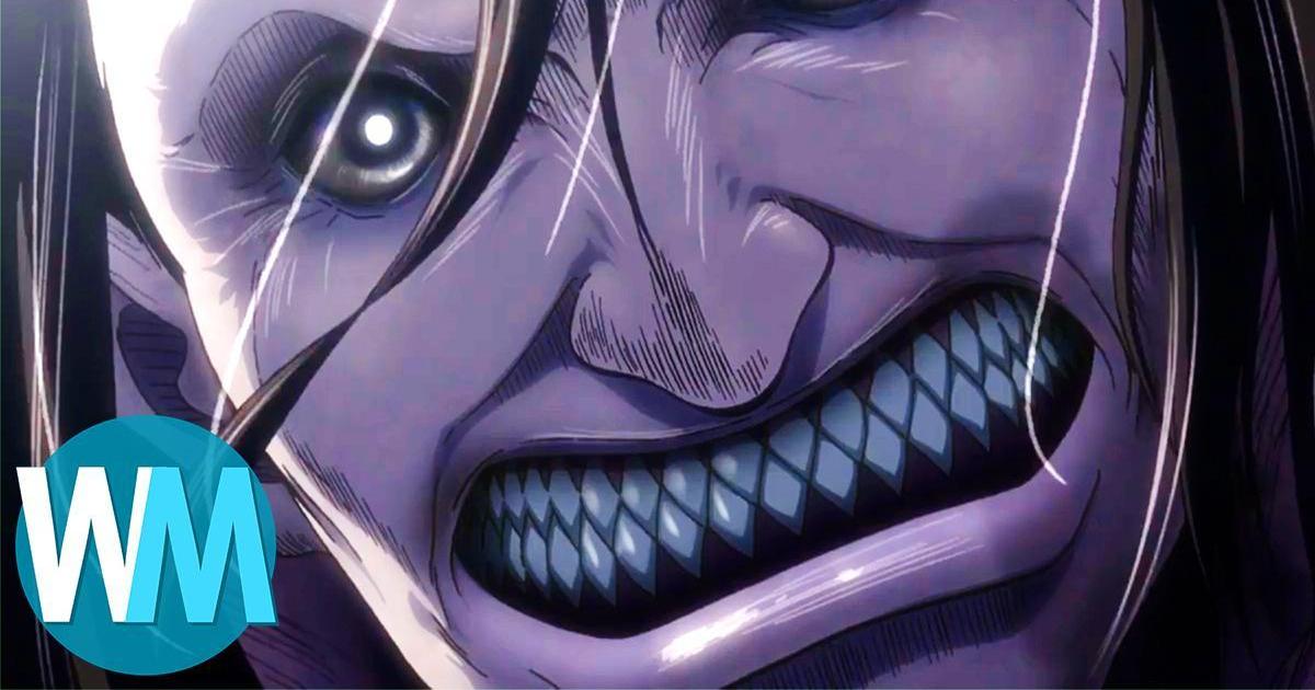 TOP 10 fois où les personnages de l'ATTAQUE DES TITANS se sont