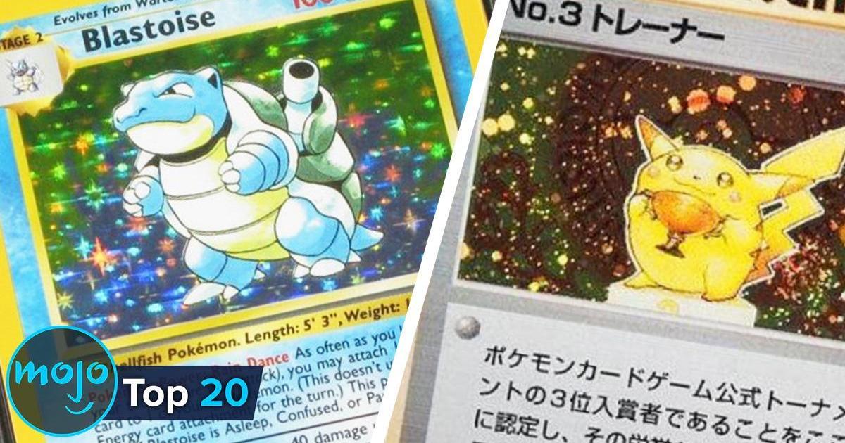 20 Most Expensive Pokemon Cards Ever Sold : r/90s_kid