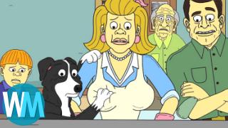 TOP 10 DESSINS ANIMÉS à ne JAMAIS mater devant ses PARENTS !