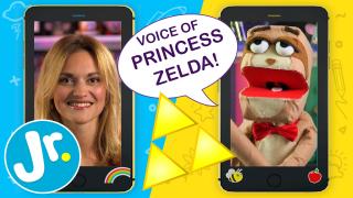 Interview with The Voice of PRINCESS ZELDA - How to use the TRIFORCE