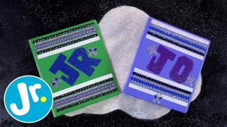 Sparkly JEWEL BINDER for school! DIY for Kids