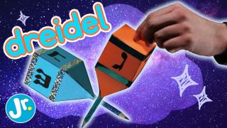 How to Make a Hanukkah Dreidel - Crafty Cloud