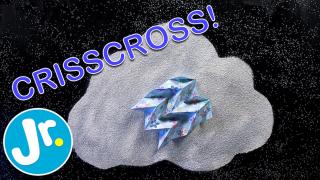How to Make a Wacky Origami Crisscross - Crafty Cloud