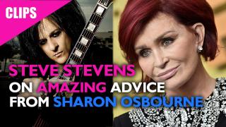 Steve Stevens On Amazing Advice From Sharon Osborne