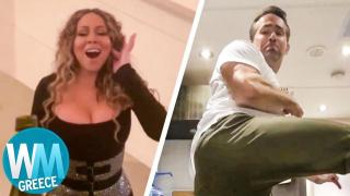 TOP 10 - Tα καλύτερα Bottle Cap Challenge από διάσημους!