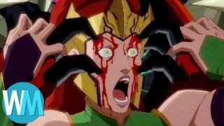 TOP 10 des moments les plus SURPRENANTS des films animés de SUPER-HÉROS !