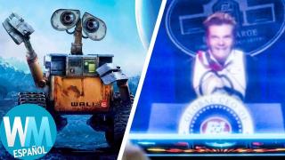 ¡Top 10 Mejores Escenas de LIVE-ACTION en Películas ANIMADAS!