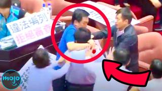 10 Politician FIGHTS Caught On Camera 