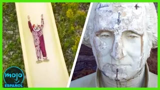 ¡Top 20 Cosas más RARAS CAPTADAS en Cámara por un DRON!