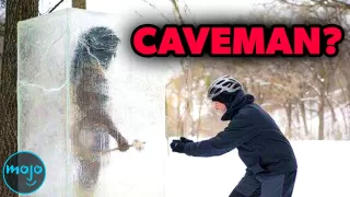 Top 30 Strange and Creepy Things Found Frozen in Ice