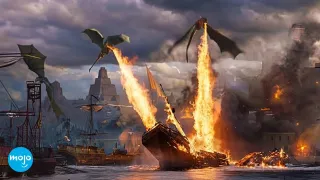 Top 10 Dragon Attacks in The GOT Universe