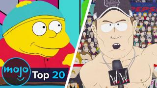 Top 20 Times South Park Roasted TV Shows