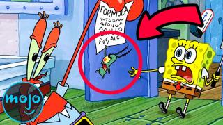 Top 10 Times Plankton Almost Got the Krabby Patty Formula