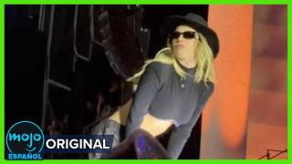 ¡Top 10 Momentos más VERGONZOSOS de Celebridades Sobre el ESCENARIO!
