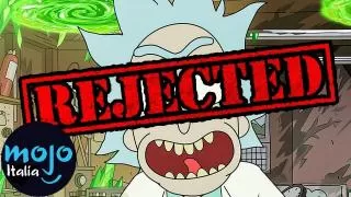 Top 10 MIGLIORI CARTONI che... STAVANO per FALLIRE!