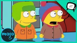 ¡Top 5 veces que South Park SE BURLÓ de OTROS Programas!