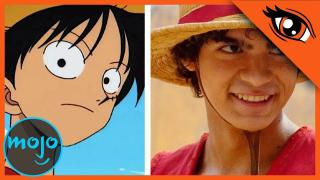 ¡Top 10 Mayores DIFERENCIAS en One Piece Live Action!