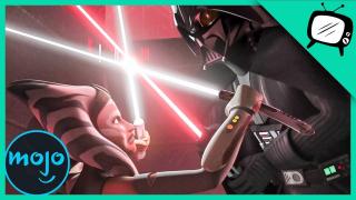 ¡Top 10 Momentos de las Series ANIMADAS de Star Wars!