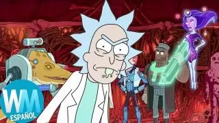 ¡Top 10 Personajes de RICK y MORTY que MURIERON!