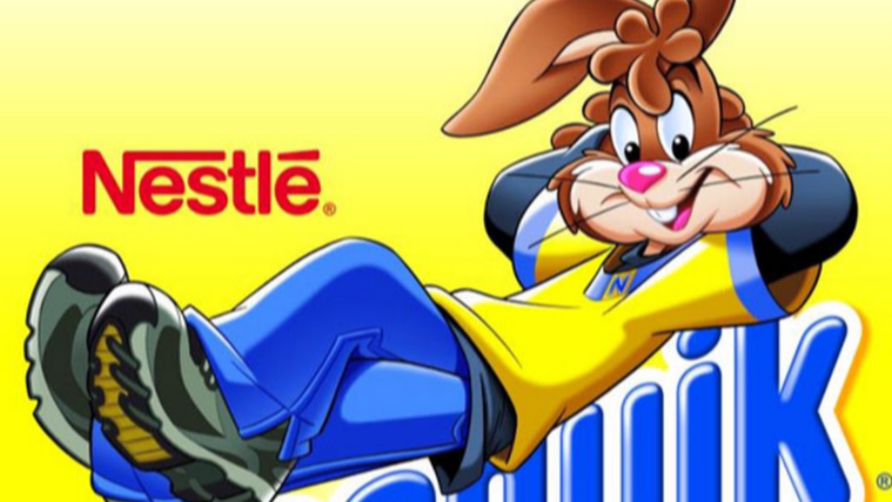 Rabbit mascot food brand