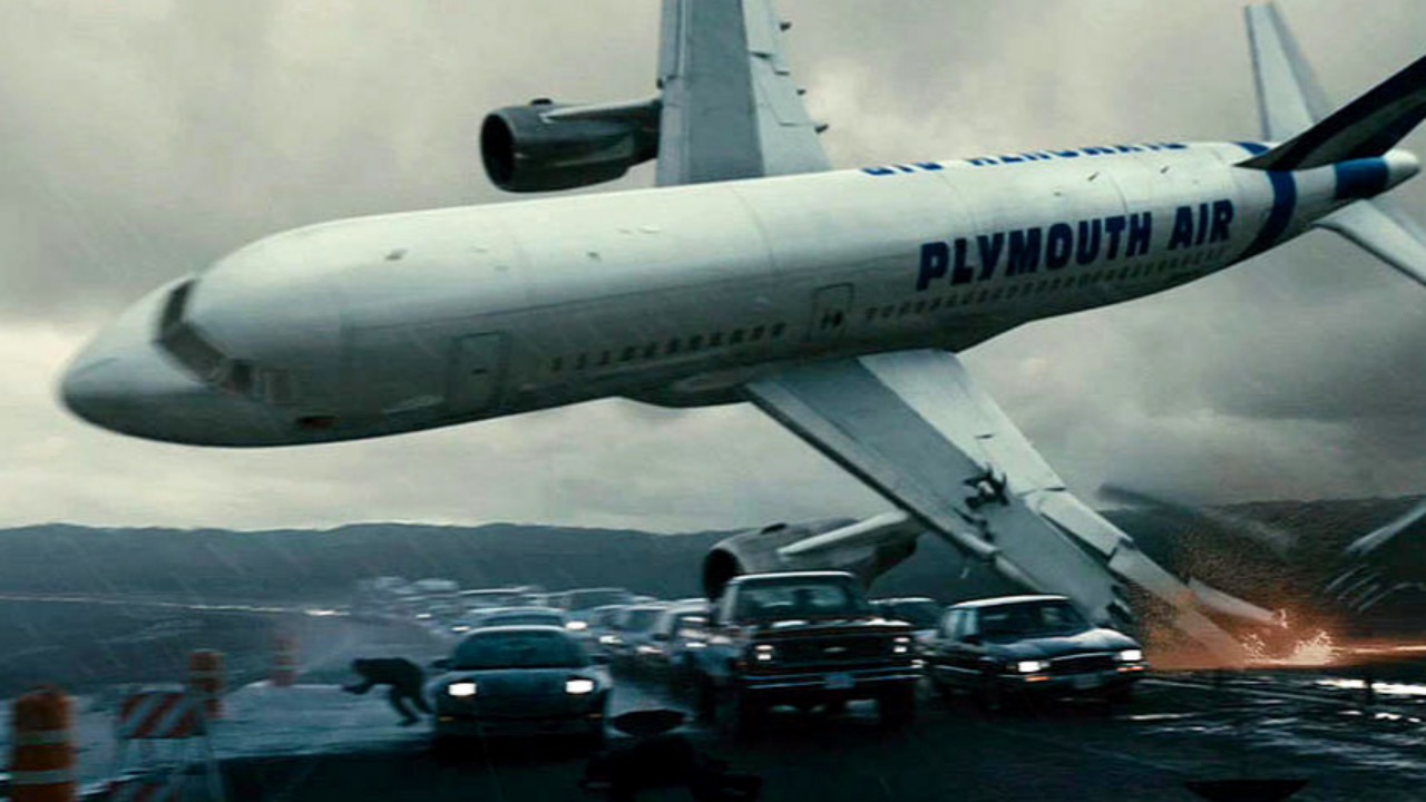 time travel movie plane crash