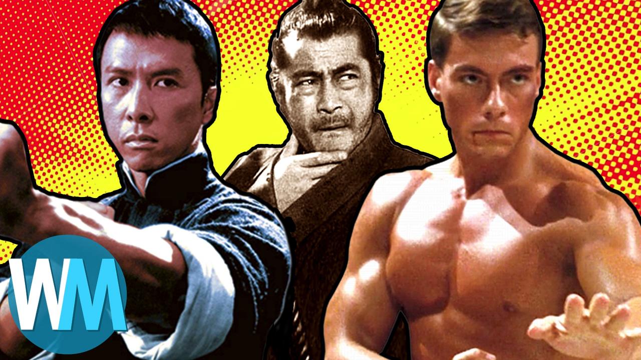 Top 10 Iconic Martial Arts Movie Heroes | WatchMojo.com