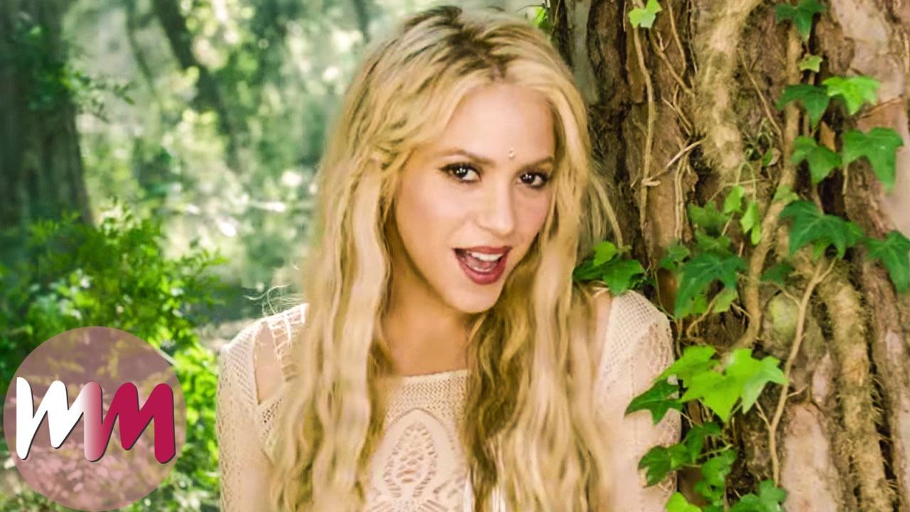 Top 10 Best Spanish-Language Shakira Music Videos | WatchMojo.com