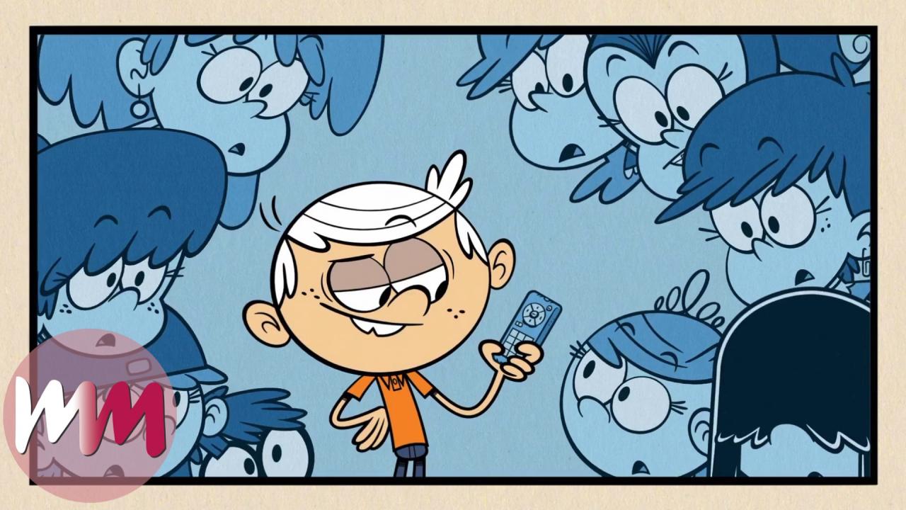 my top five best loud house episodes