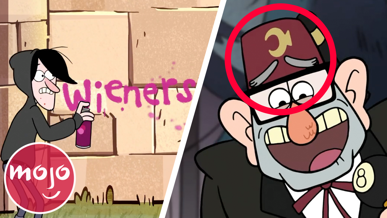 Top 10 Times Gravity Falls Was Censored