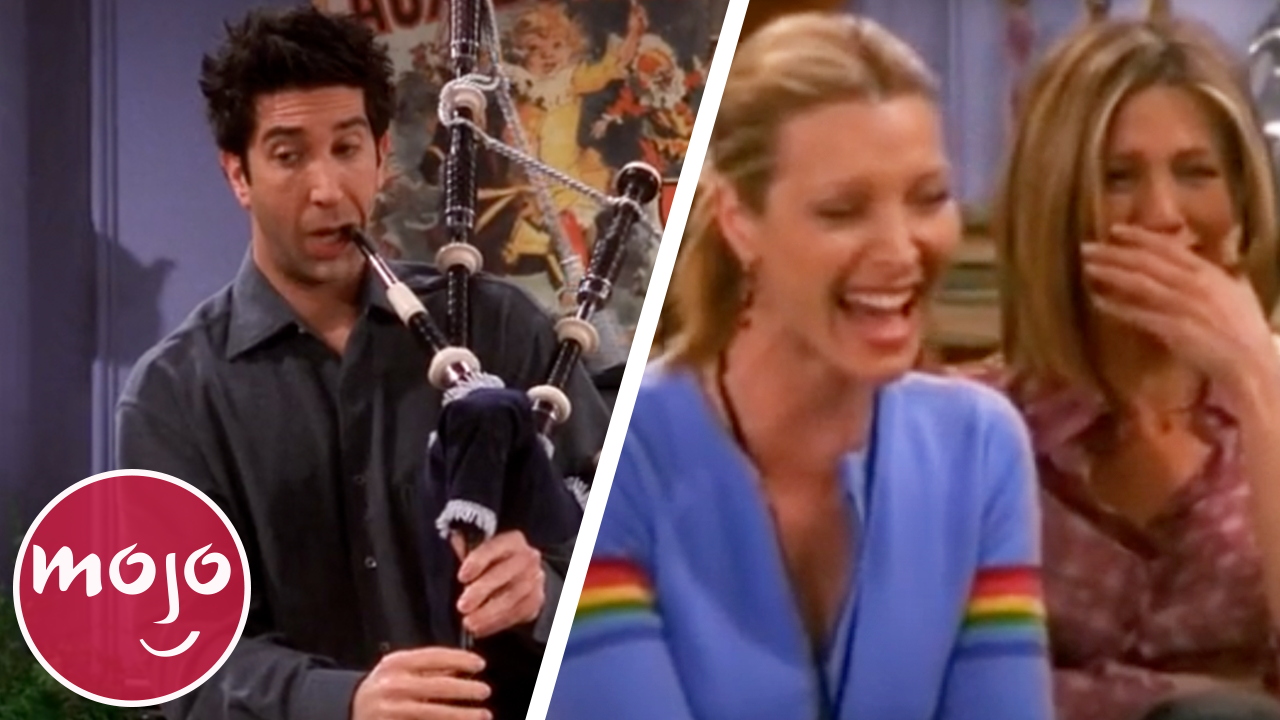 Friends - Ross 'Watching TV' bit on Make a GIF