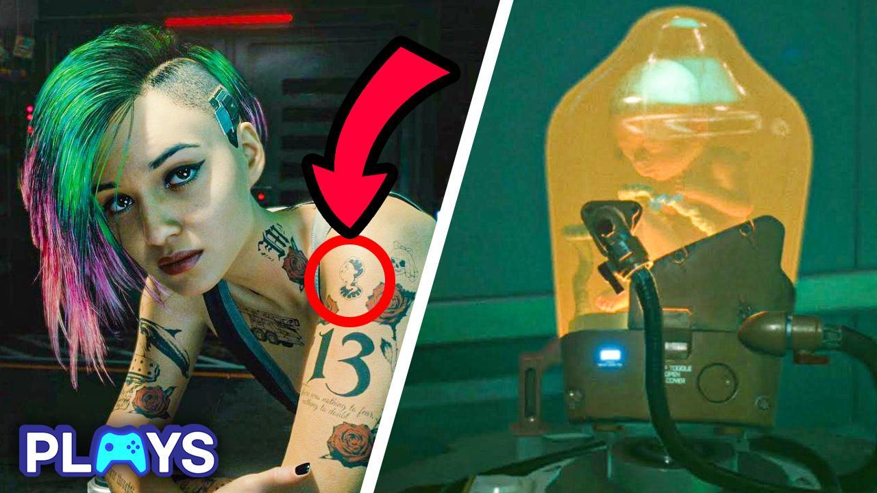 CYBERPUNK 2077 - HIDEO KOJIMA Easter Egg 