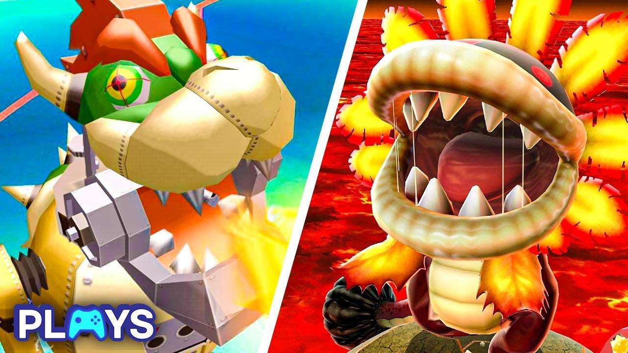 New Super Mario Bros Series - All Bowser Boss Battles 
