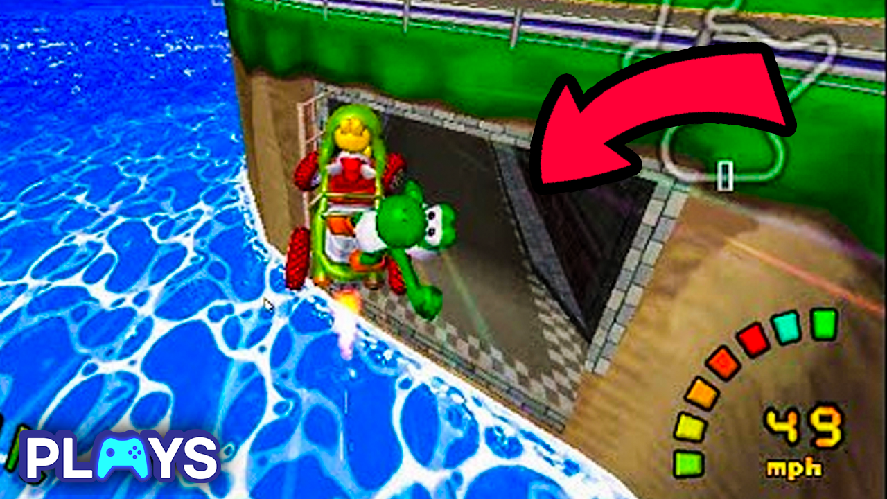 Yoshi left out of Mario Kart Super Circuit secret bonus points