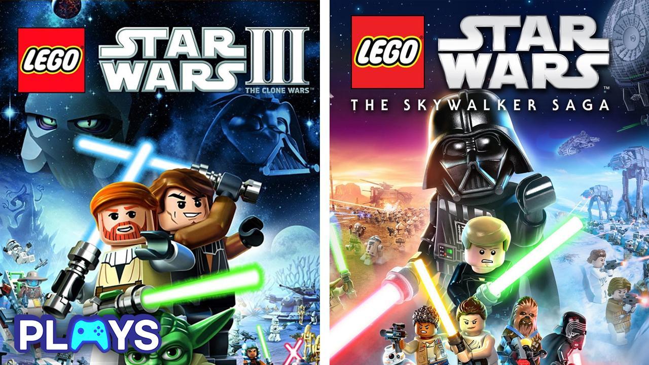 Lego Star Wars: The Complete Saga 2007 VS The Skywalker Saga 2022