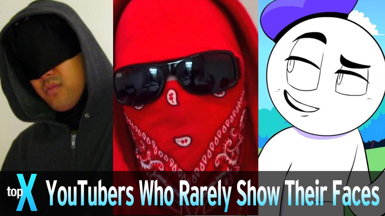 Top 10 Youtubers Who Rarely Show Their Faces Watchmojo Com