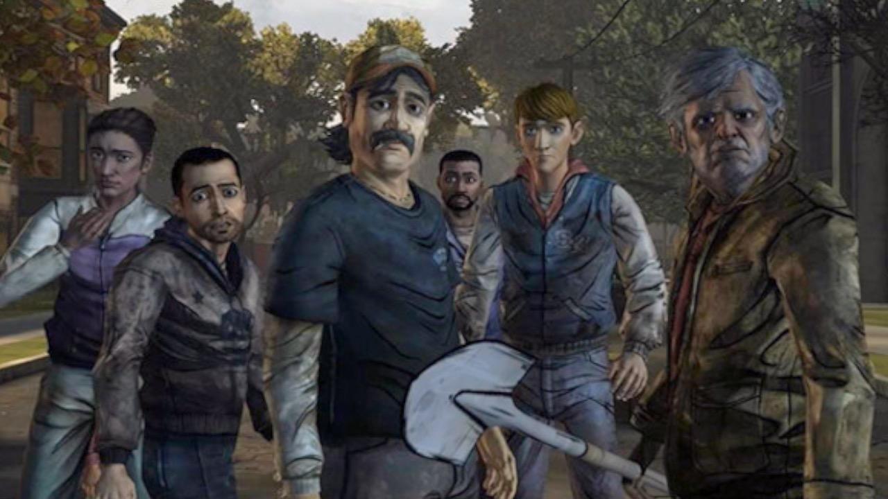 the walking dead a telltale games series main characters