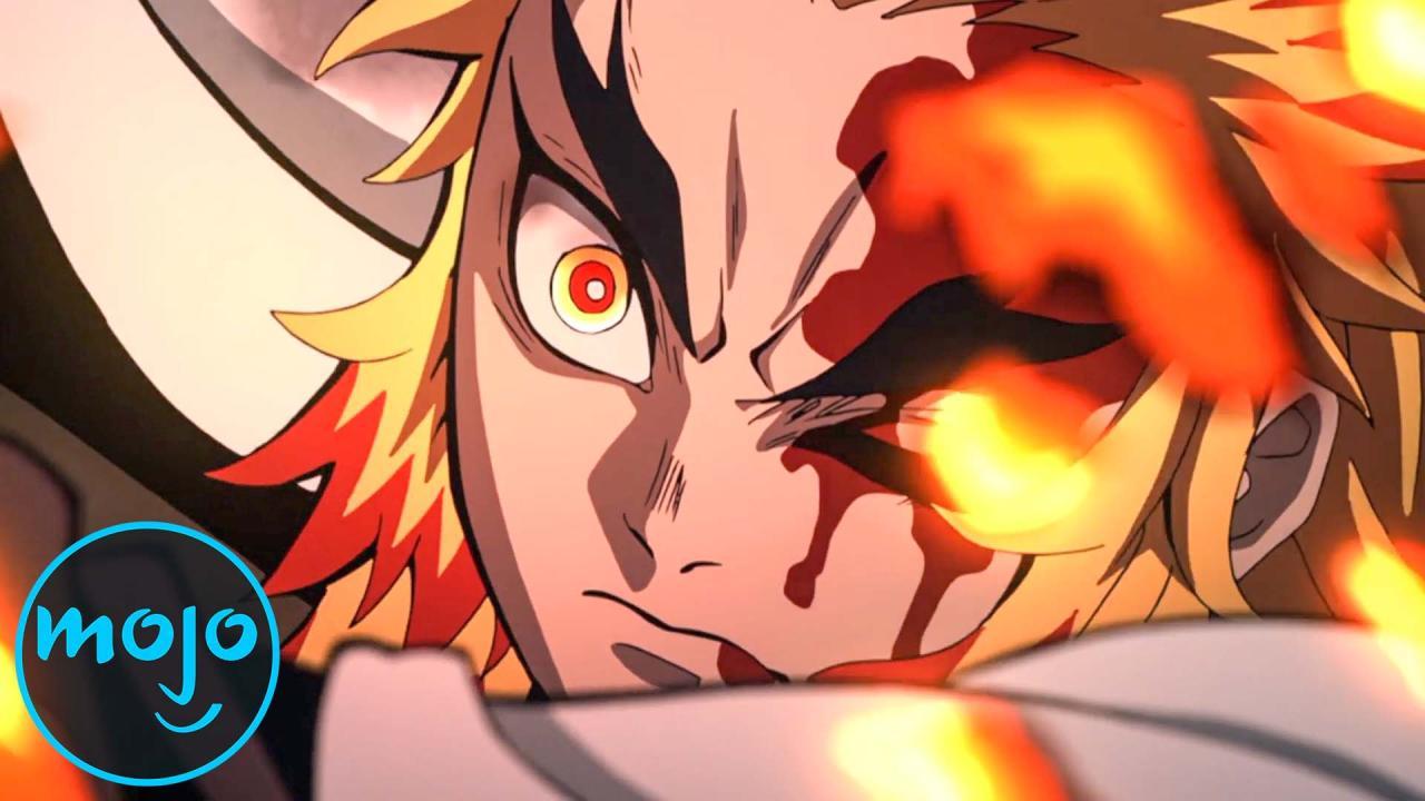 The Top 14 Anime Fights Of All Time, Ranked