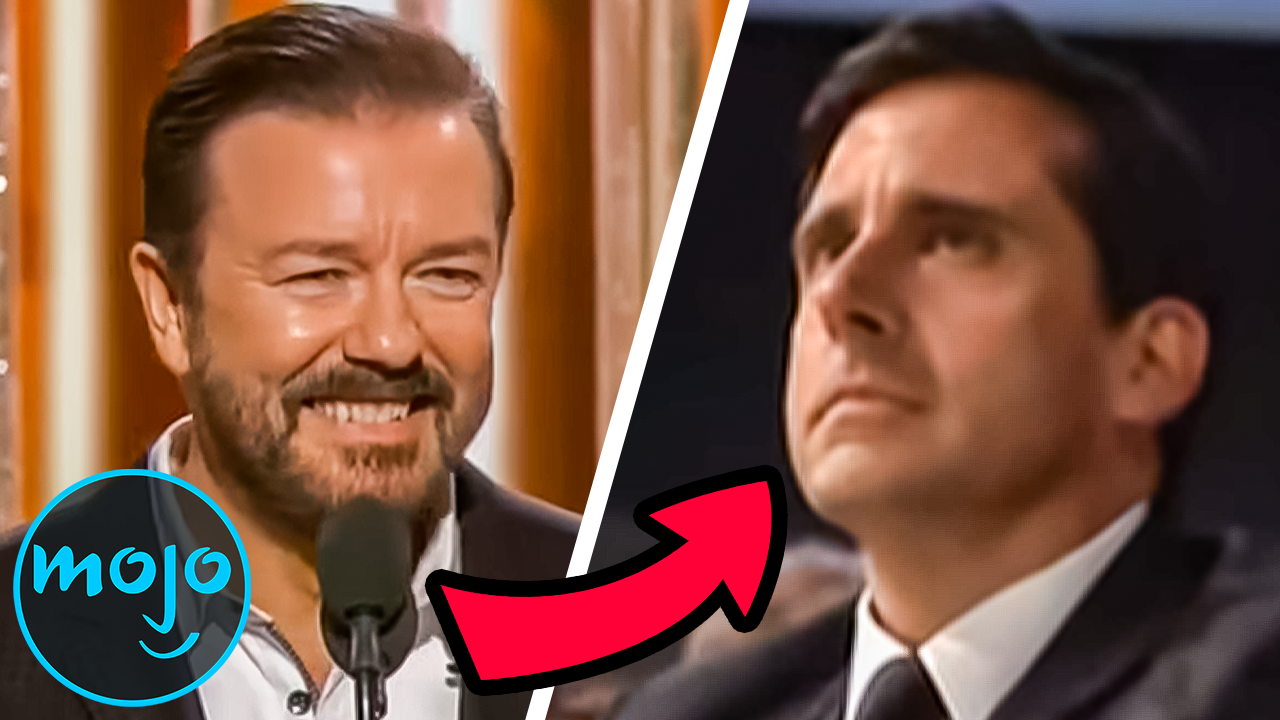 Top 10 Celeb Reactions To Ricky Gervais Roasts | Articles on WatchMojo.com