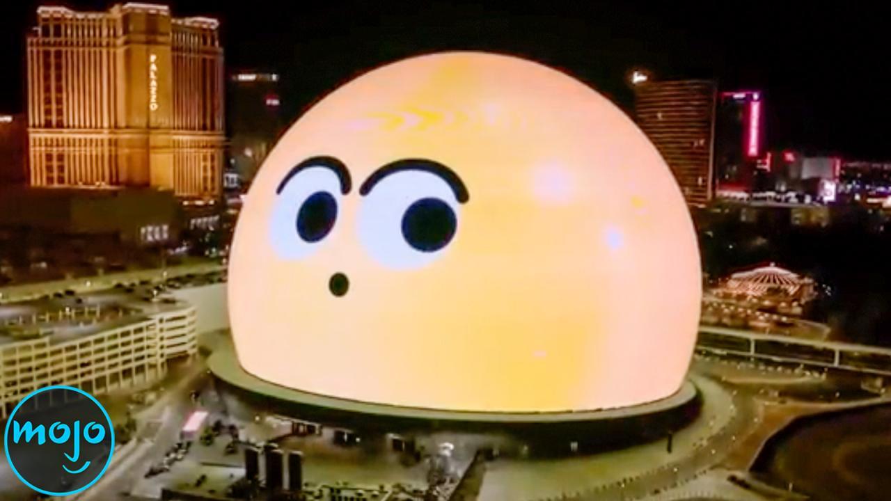 This futuristic entertainment venue in Las Vegas is the world's largest  spherical structure