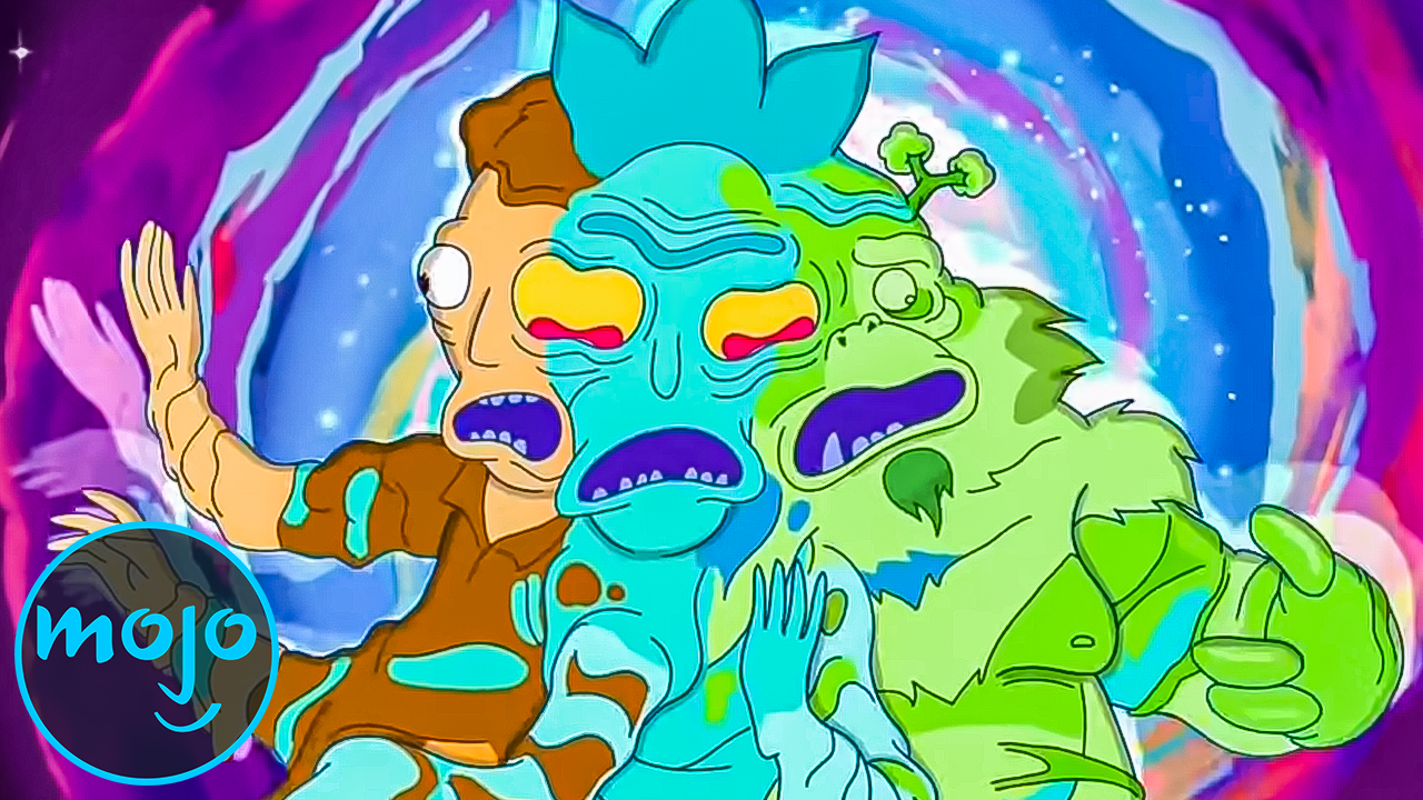 Rick and Morty, Adult Swim, psychedelic