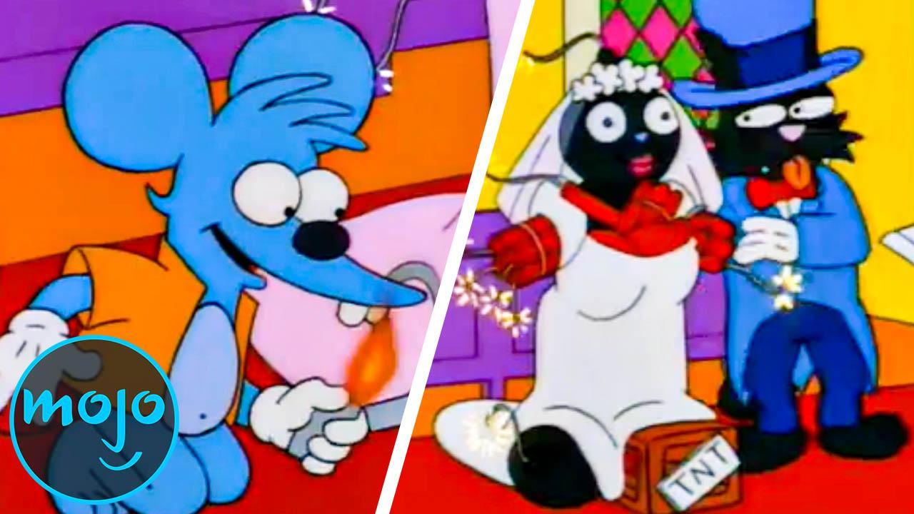 Top 10 Greatest Itchy Scratchy Episodes Watchmojo Com