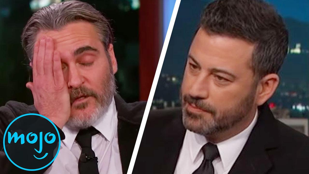 Top 10 Most Awkward Moments on Late Night Articles on