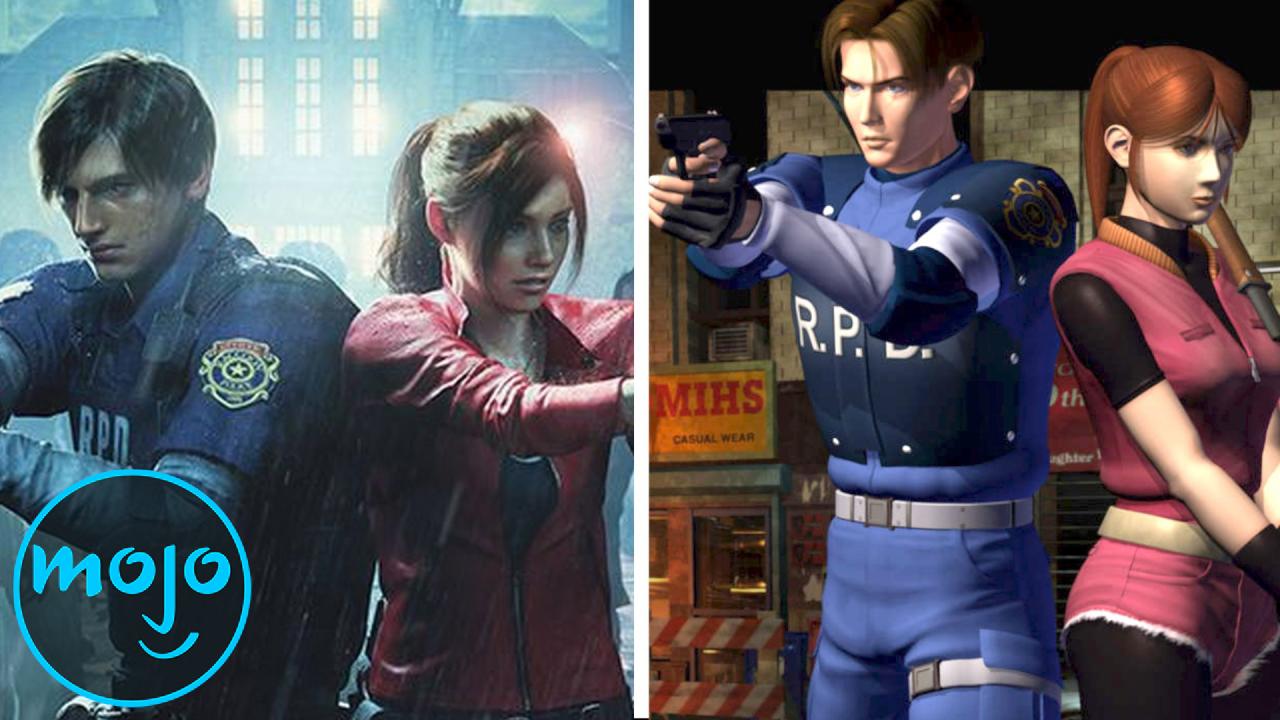 Resident Evil 2 (Video Game 1998) Face Models and Voice Actors